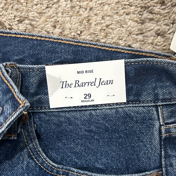 Abercrombie and Fitch Barrel Jean 29 - Picture 2 of 9